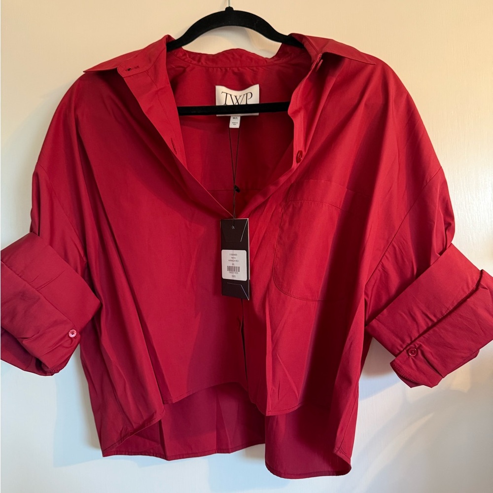 TWP Next Ex Cotton Shirt NWT